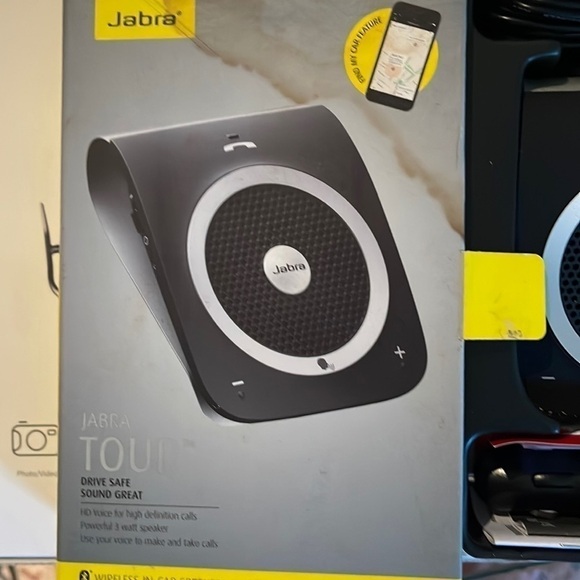 Jabra 🎉HP🎉 NWOT wireless in car speakerphone - Picture 1 of 2